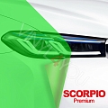 Пленка для фар Scorpio Зеленая