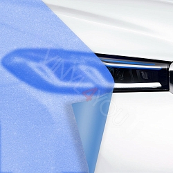 Пленка для фар Scorpio алмазная крошка голубая