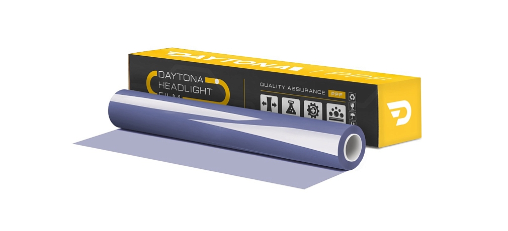 Полиуретан для фар тонирующий 50% DAYTONA S100 фиолетовый 60 см