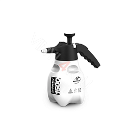 Ручной чёрный помповый опрыскиватель Industry ergo Acid line 1.5 л (Viton)