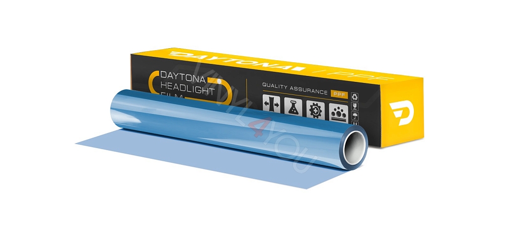 Гибрид для фар тонирующий DAYTONA H100 голубой 60 см